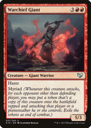 Warchief Giant [Commander 2015] - NM