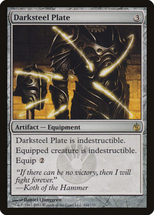 Darksteel Plate [Mirrodin Besieged] - NM