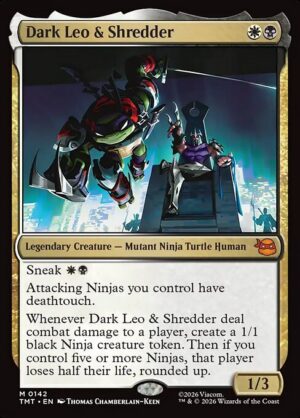 Dark Leo & Shredder [Teenage Mutant Ninja Turtles] - NM