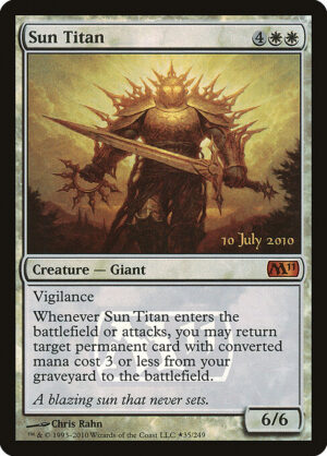 Sun Titan (Foil) [Magic 2011 Promos] - NM
