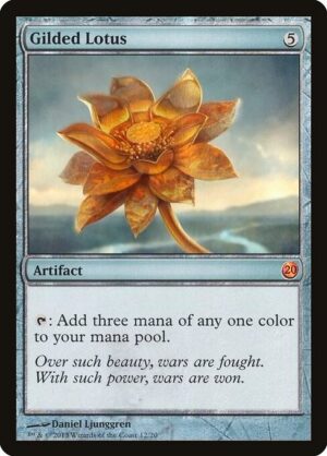 Gilded Lotus (Foil) [From the Vault: Twenty] - NM