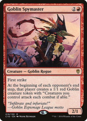 Goblin Spymaster [Commander 2016] - NM