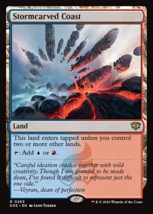 Stormcarved Coast [Secrets of Strixhaven] - NM