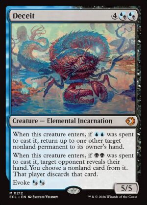 Deceit [Lorwyn Eclipsed] - NM