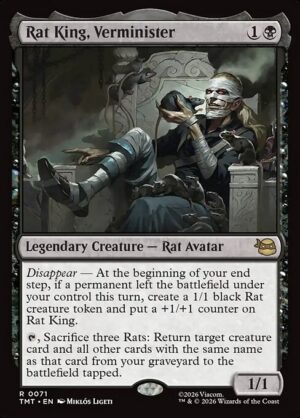 Rat King, Verminister [Teenage Mutant Ninja Turtles] - NM