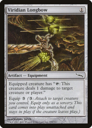 Viridian Longbow [Mirrodin] - NM