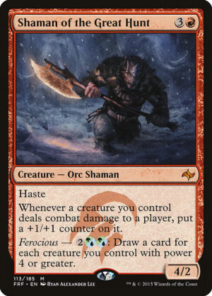 Shaman of the Great Hunt [Fate Reforged] - NM