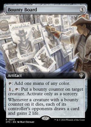 Bounty Board [Outlaws of Thunder Junction Commander] - NM