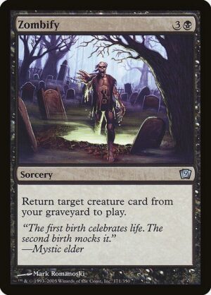 Zombify (Foil) [Ninth Edition] - NM