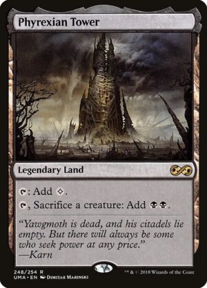 Phyrexian Tower [Ultimate Masters] - NM