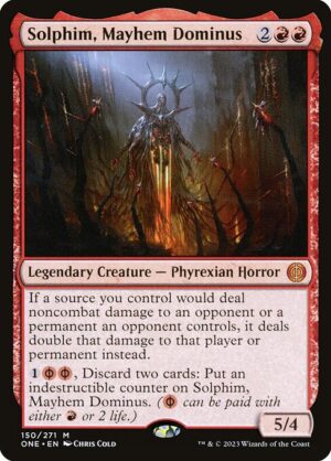 Solphim, Mayhem Dominus [Phyrexia: All Will Be One] - NM