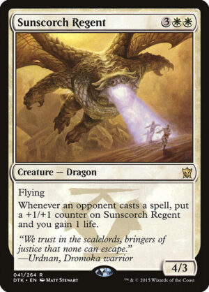 Sunscorch Regent (Foil) [Dragons of Tarkir] - NM