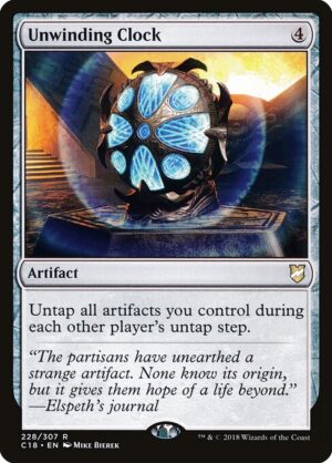 Unwinding Clock [Commander 2018] - NM