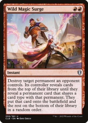 Wild Magic Surge [Commander Legends: Battle for Baldur's Gate] - NM