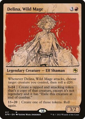 Delina, Wild Mage [Adventures in the Forgotten Realms] - NM