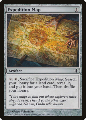 Expedition Map [Zendikar] - NM