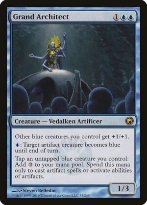 Grand Architect (Foil) [Scars of Mirrodin] - NM