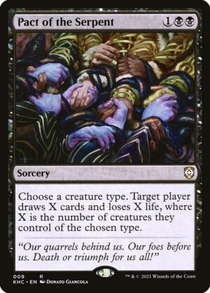 Pact of the Serpent [Kaldheim Commander] - NM