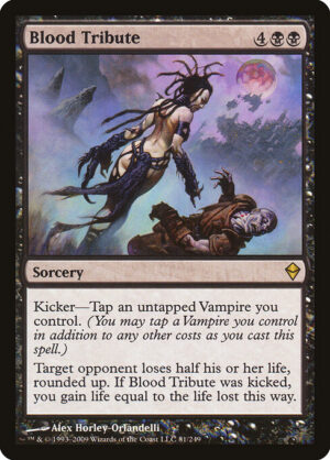 Blood Tribute [Zendikar] - NM