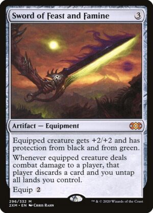 Sword of Feast and Famine [Double Masters] - NM