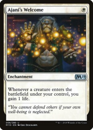 Ajani's Welcome [Core Set 2019] - NM