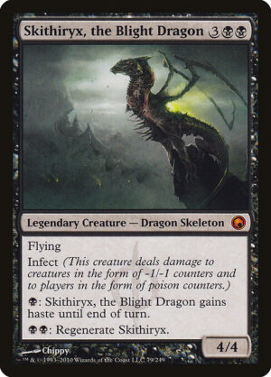 Skithiryx, the Blight Dragon [Scars of Mirrodin] - NM