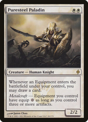 Puresteel Paladin [New Phyrexia] - NM