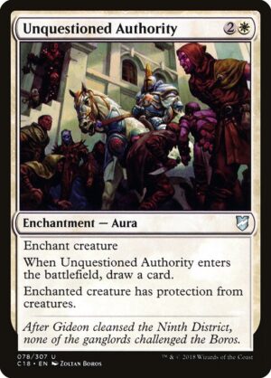 Unquestioned Authority [Commander 2018] - NM