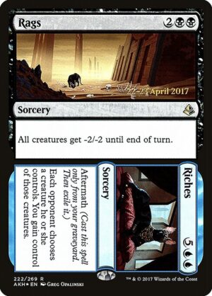 Rags // Riches (Foil) [Amonkhet Promos] - NM