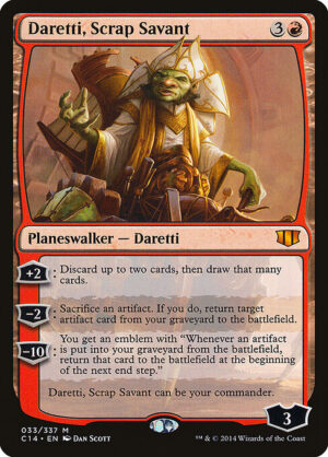 Daretti, Scrap Savant [Commander 2014] - NM
