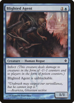 Blighted Agent [New Phyrexia] - NM