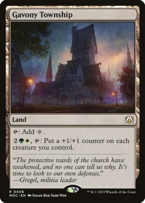 Gavony Township [March of the Machine Commander] - NM