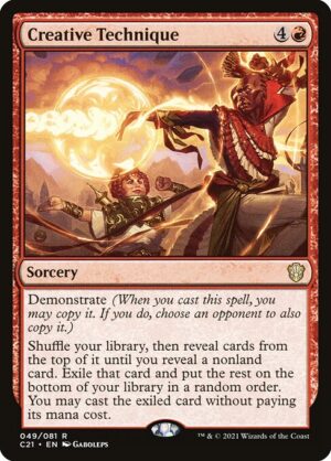 Creative Technique [Commander 2021] - NM