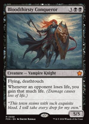 Bloodthirsty Conqueror [Foundations] - NM