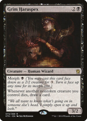 Grim Haruspex [Khans of Tarkir] - NM