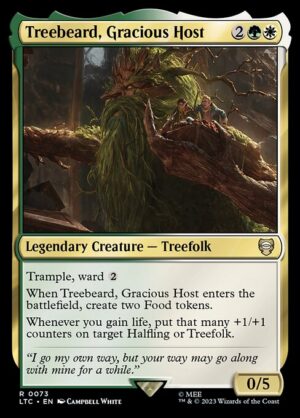Treebeard, Gracious Host [Tales of Middle-earth Commander] - NM