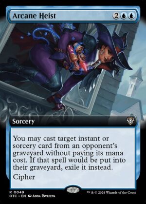 Arcane Heist [Outlaws of Thunder Junction Commander] - NM