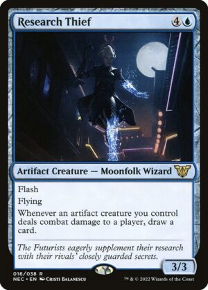 Research Thief [Neon Dynasty Commander] - NM