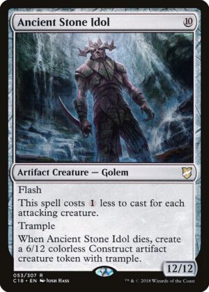 Ancient Stone Idol [Commander 2018] - NM