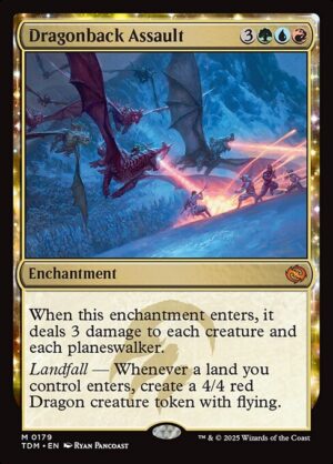 Dragonback Assault [Tarkir: Dragonstorm] - NM