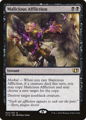 Malicious Affliction [Commander 2014] - NM