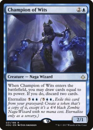 Champion of Wits (Foil) [Hour of Devastation] - NM