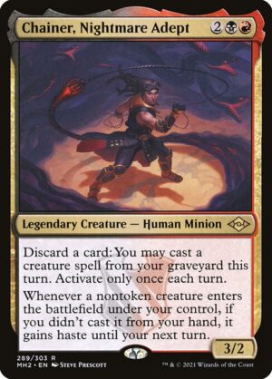 Chainer, Nightmare Adept [Modern Horizons 2] - NM