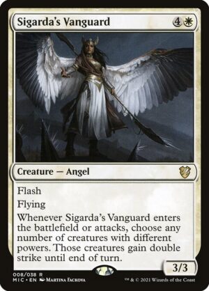 Sigarda's Vanguard [Midnight Hunt Commander] - NM