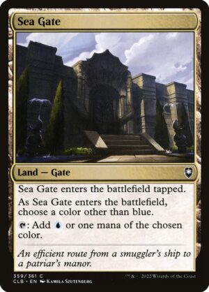 Sea Gate [Commander Legends: Battle for Baldur's Gate] - NM