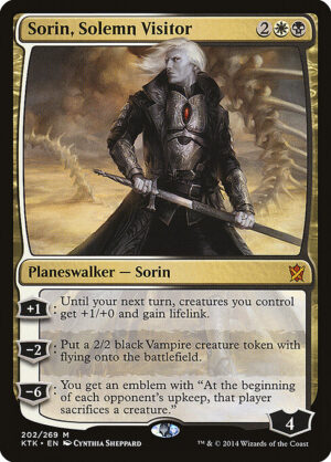 Sorin, Solemn Visitor [Khans of Tarkir] - NM