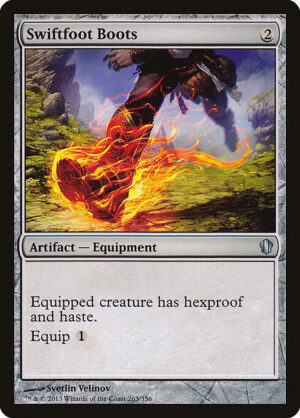 Swiftfoot Boots [Commander 2013] - NM