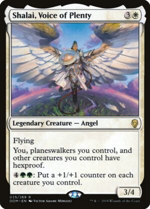 Shalai, Voice of Plenty [Dominaria] - NM