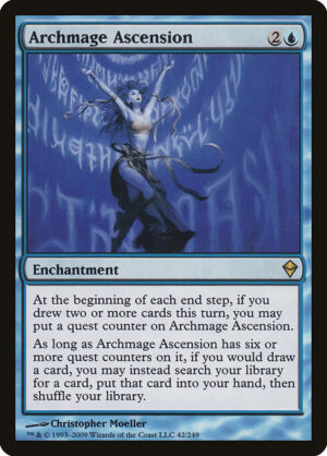 Archmage Ascension [Zendikar] - NM