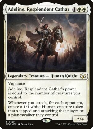 Adeline, Resplendent Cathar [March of the Machine Commander] - NM
